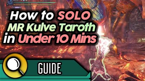how to solo kulve taroth